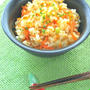 旬野菜で簡単〜作り置きおかずと混ぜごはん！ちょっとピリ辛にんじんシリシリーごはん。
