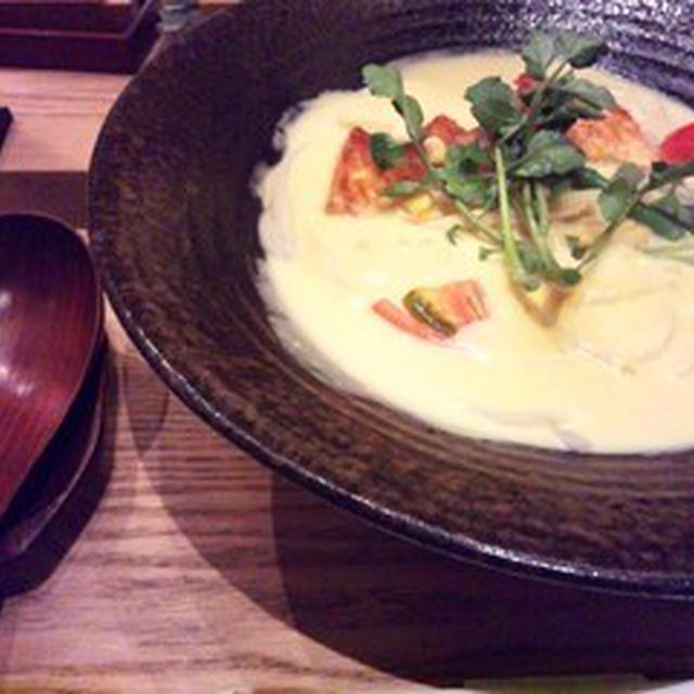 夏限定☆エビパンとコーンクリームうどん