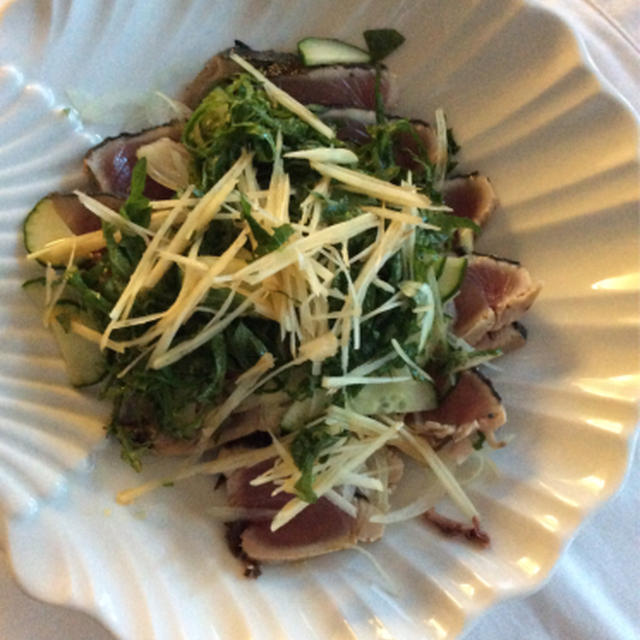 初物の鰹たたきと酸っぱいパンの行方