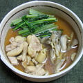 鶏もも肉と小松菜と舞茸の煮物