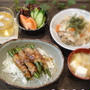 昼カフェ★ちらし寿司定食(簡単レシピ）望遠鏡～（泣）