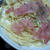 ぱぱっと生ハムクリームパスタ。