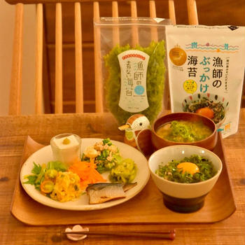 美味しい海苔活用の和食ごはん