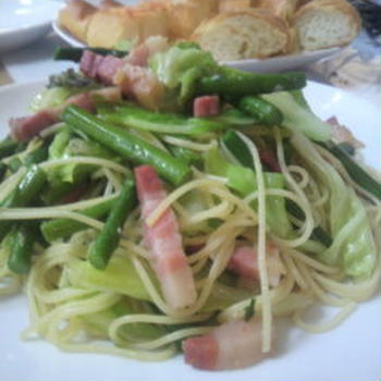 春のパスタ