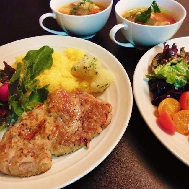 サフランライスプレート完食したあと「和食がよかったなぁ」って（笑）