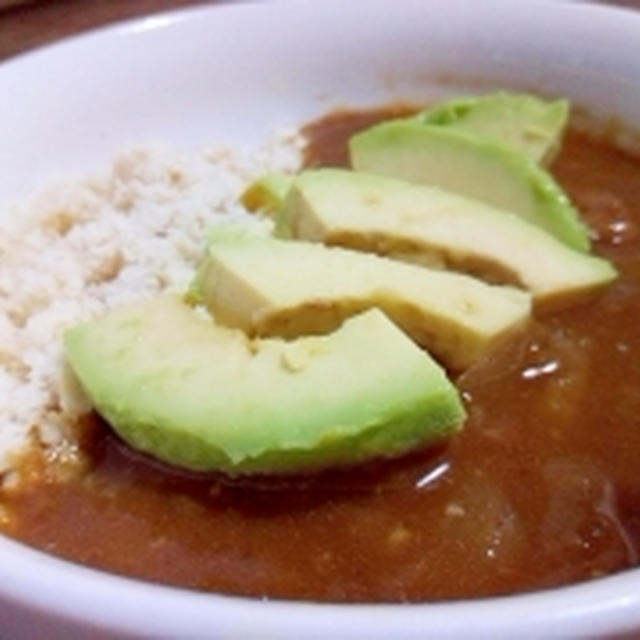 【低糖質】おからとアボカドカレー【糖質制限】