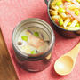 サーモススープジャーレシピ、秋鮭とさつまいものクリームスープ