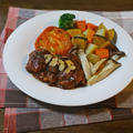 鶏のデミグラスステーキと野菜のグリル by KOICHIさん