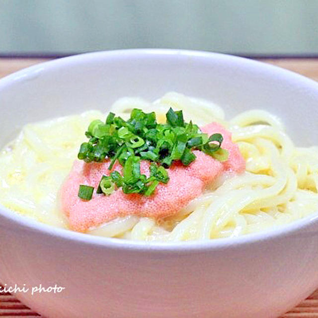 たらこでマイルド「かま玉うどん」＆あまった筍の水煮で「焼きタケノコ」