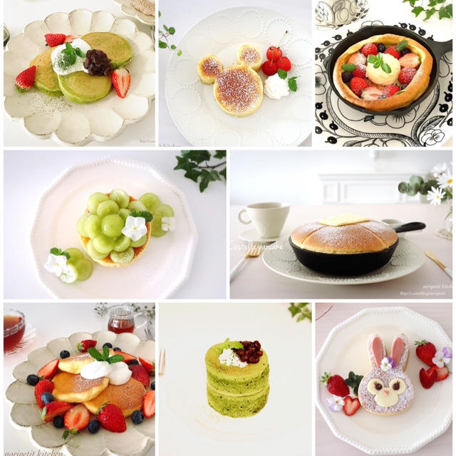 <簡単‼︎おうちカフェ>休日に食べたい♡パンケーキ編