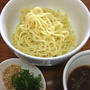 今朝は菊水の生麺で「ざるラーメン」