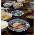 鮭の塩麹焼き＆ふくされんこんと根菜の炊き合わせ*和食