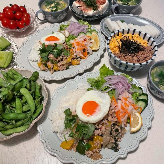 偏食の娘も食べられるガパオ