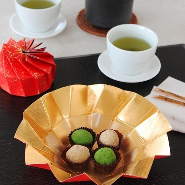 炒りごまときなこの和チョコ　かめ代の素朴な和のおやつ　連載