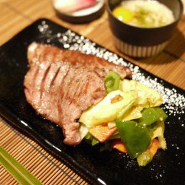 麦とろ牛タンご飯