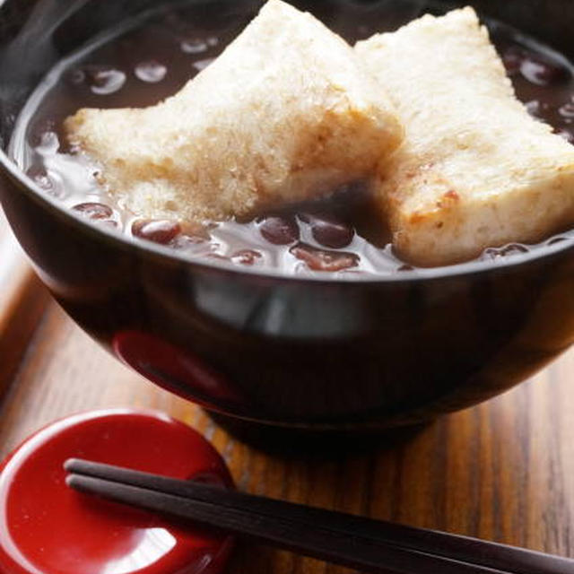 ちょっぴりの塩麹が隠し味♪おしるこ