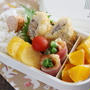 白身魚フライ弁当｜弁当の明太子はレンジで火を通すと楽ちん！