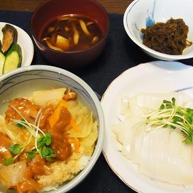 豚肉と白菜のお手軽丼＆健診の結果は・・・