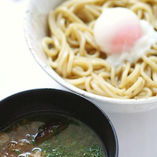 大葉と茗荷で爽やか・つけ麺＠自宅