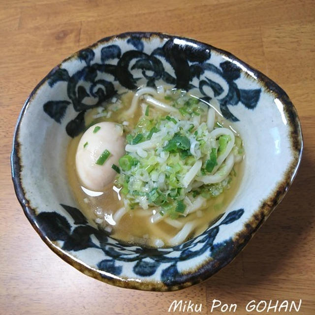 風邪の引き始めに。ねぎだくうどん