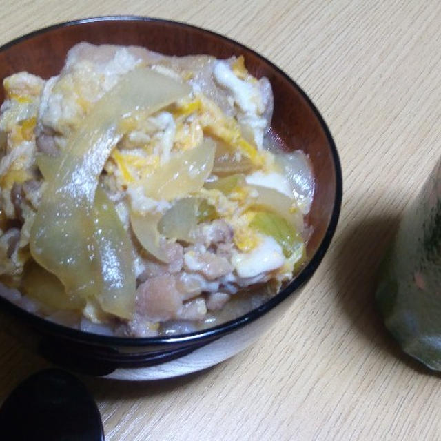 親子丼と善光寺詣り