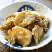 【鶏ごぼうの甘辛煮】お肉しっとり！甘辛味でご飯進☆３step米粉レシピ