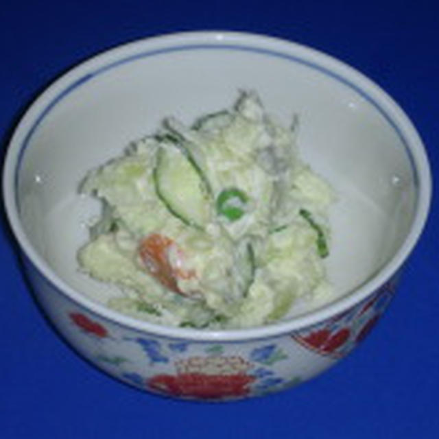 友に捧げる小さな料理　ポテト＋ツナサラダ
