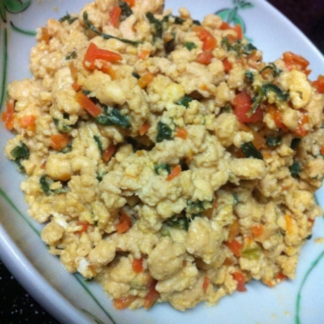 中華風炒り豆腐