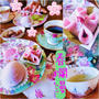 いちご大福と桜餅で春爛漫ティータイム　#今日のおやつはこれ