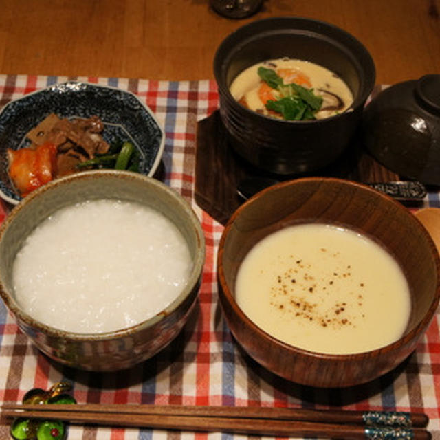 胃腸炎でお腹に優しい”夕食のこんだて”を考えてみました。