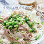 もやしと豚肉のレンジ蒸し
