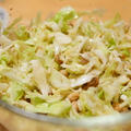 【レシピ】サラダにあう！「入り大豆炒り和風キャベツサラダ」カリフワな食感がクセになる