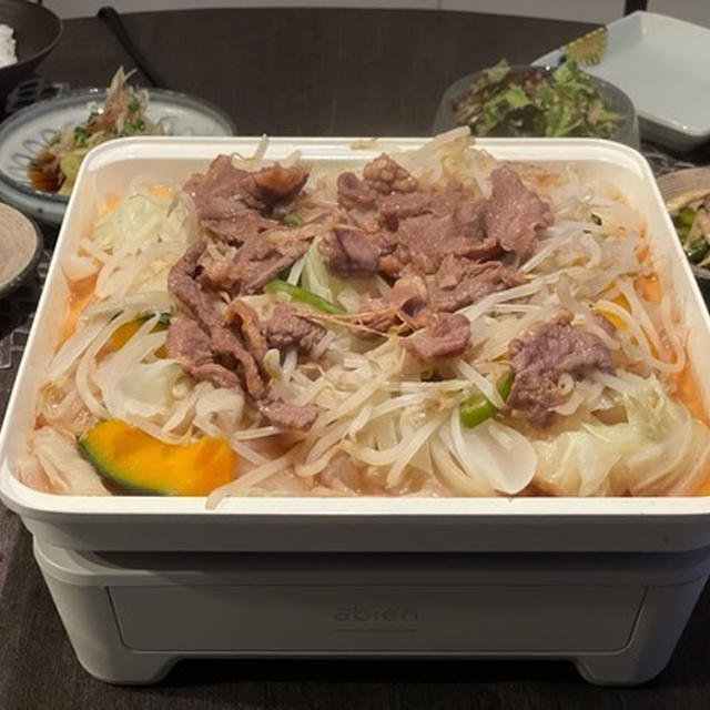 またちっこいアビエンに頼ってしまった…ジンギスカン焼いた
