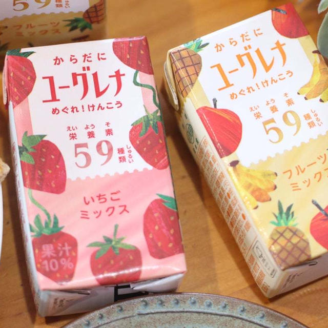 【PR】おいしく飲んでからだ元気に♪ユーグレナ(o^^o)