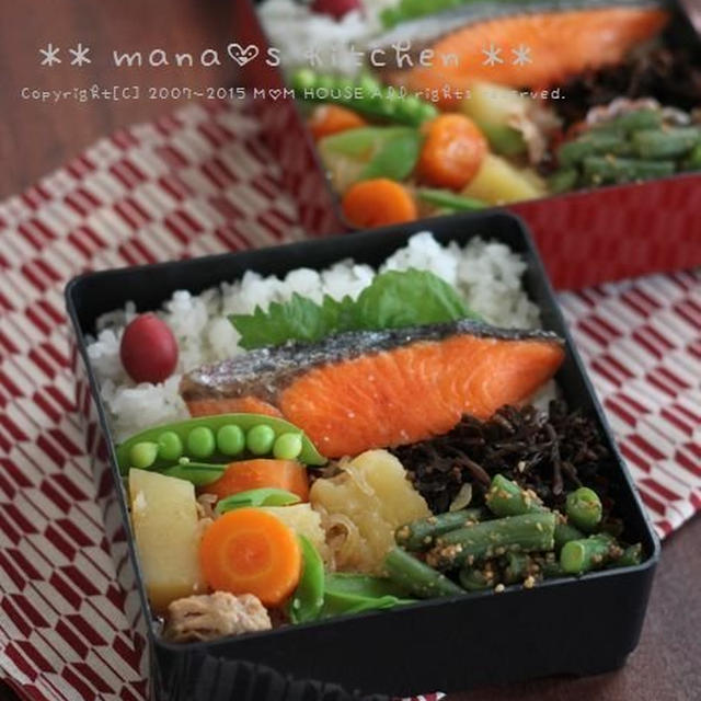 月曜鮭弁 ✿ 役者が揃った＾＾♪