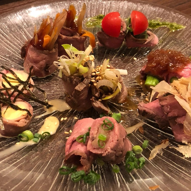７種類の味で楽しむローストビーフ♡オススメ～♪
