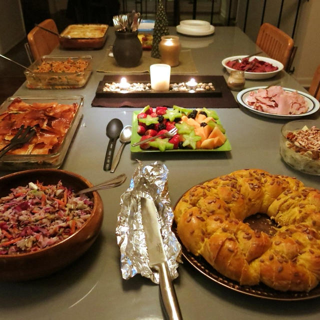 クリスマスのディナー2014