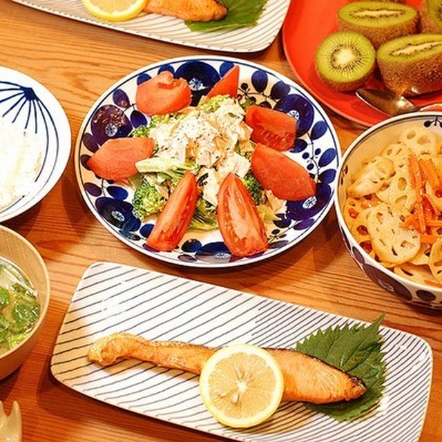 理想的なお魚定食【スポーツの秋満喫しました～】