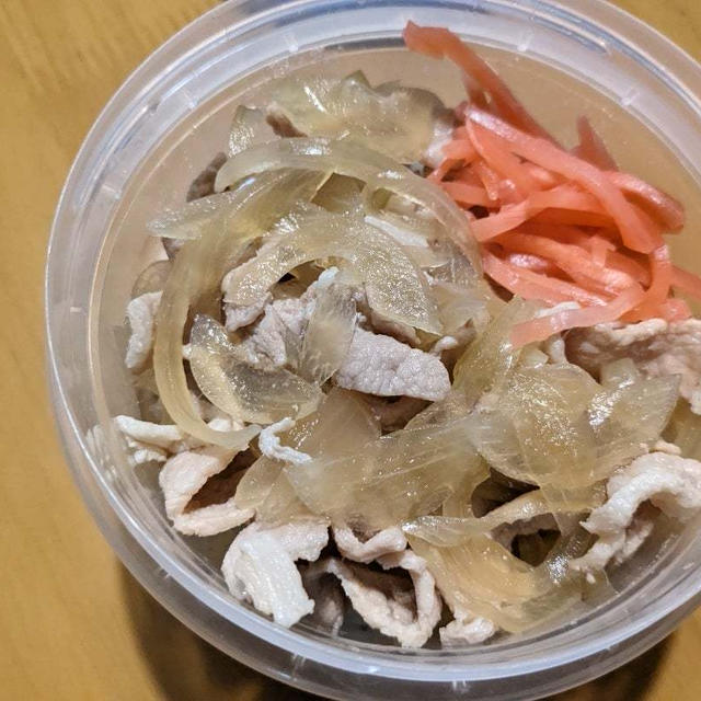 わたしのお弁当　〜豚丼〜
