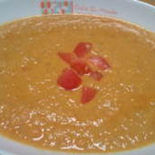野菜スープマジック！！ごぼうとトマトのクリームスープ