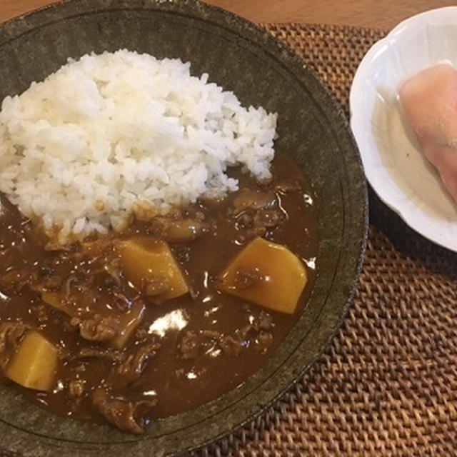 竹の子と山椒のカレー