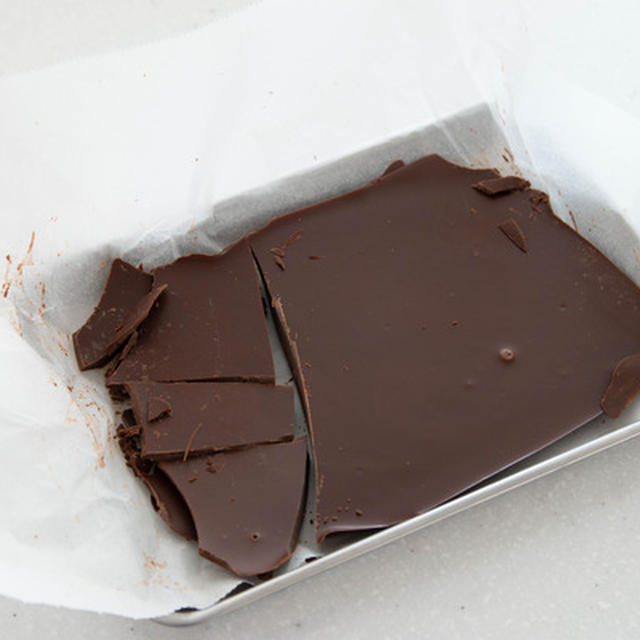 溶かしたチョコレートの保存、再利用方法♡