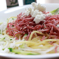 冷静サラダパスタ　いかめし