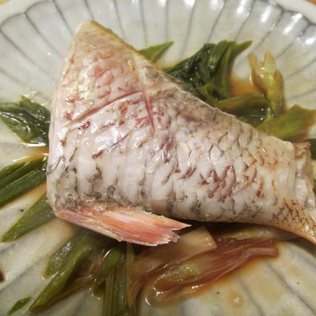 【旨魚料理】アカムツのポン酢蒸し