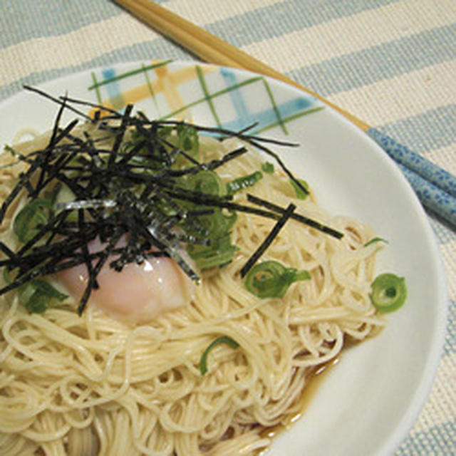 温玉ぶっかけそうめん