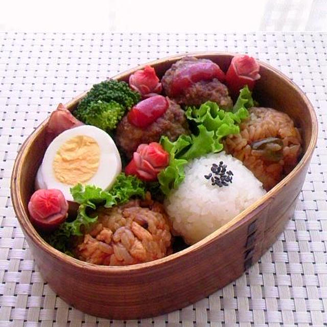 10.15お子様ランチ風のお弁当 by ＹＵＫＡさん | レシピブログ - 料理ブログのレシピ満載！