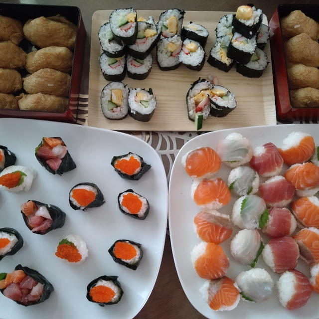 おウチでカンタン♥お寿司パーティ