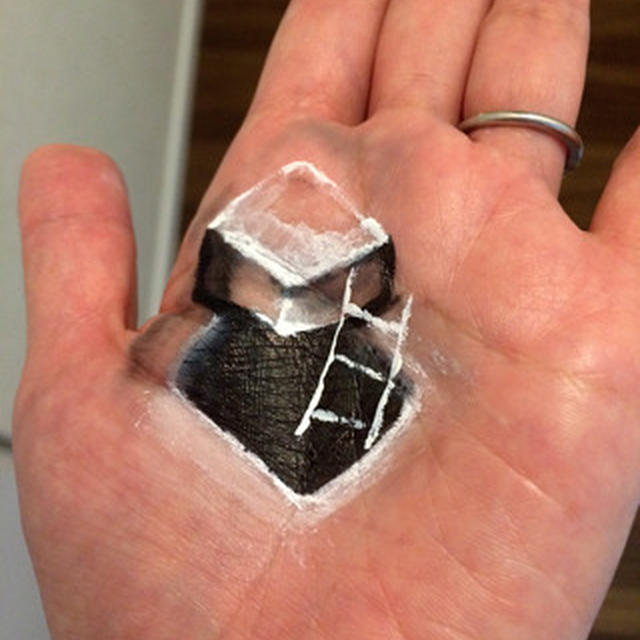 手のひら３D！？