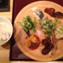 お昼ご飯はバイキングだよ。