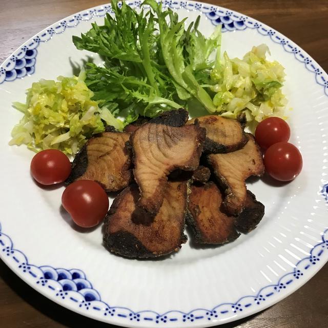 カツオタタキの竜田揚げ